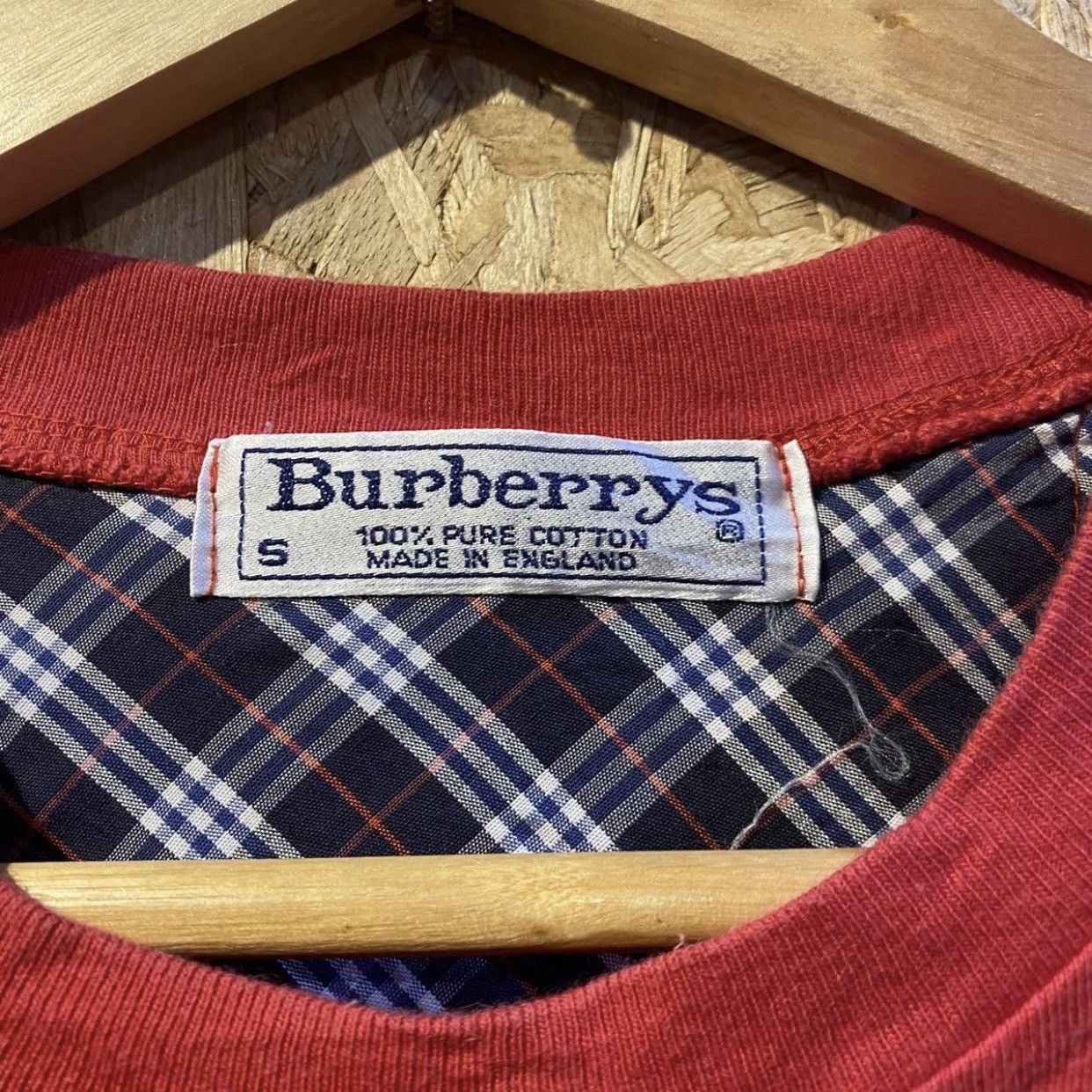 Burberry × Vintage VINTAGE Burberry London Logo Embroidered Tee Size US M / EU 48-50 / 2 - 6 Thumbnail
