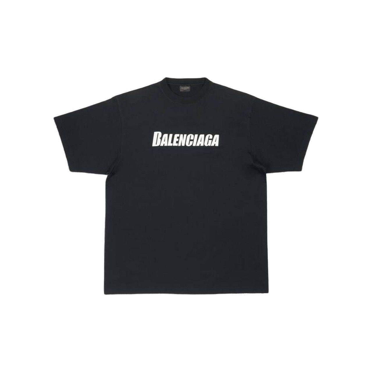 Balenciaga Balenciaga Distressed Logo T-Shirt Size M Size US M / EU 48-50 / 2 - 1 Thumbnail