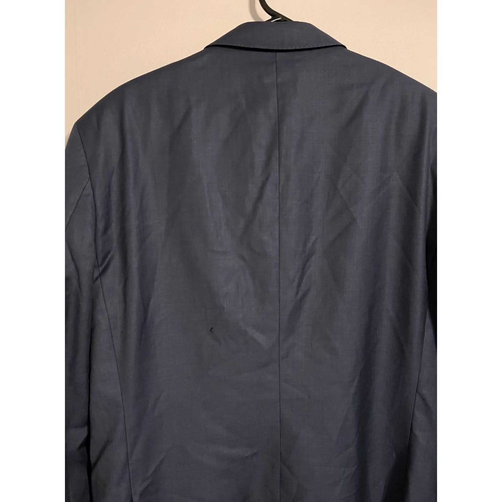 Peter Millar Peter Millar Navy Wool Suit Coat Jacket Blazer Men's 42R Union Made in Canada Size 42R - 4 Thumbnail