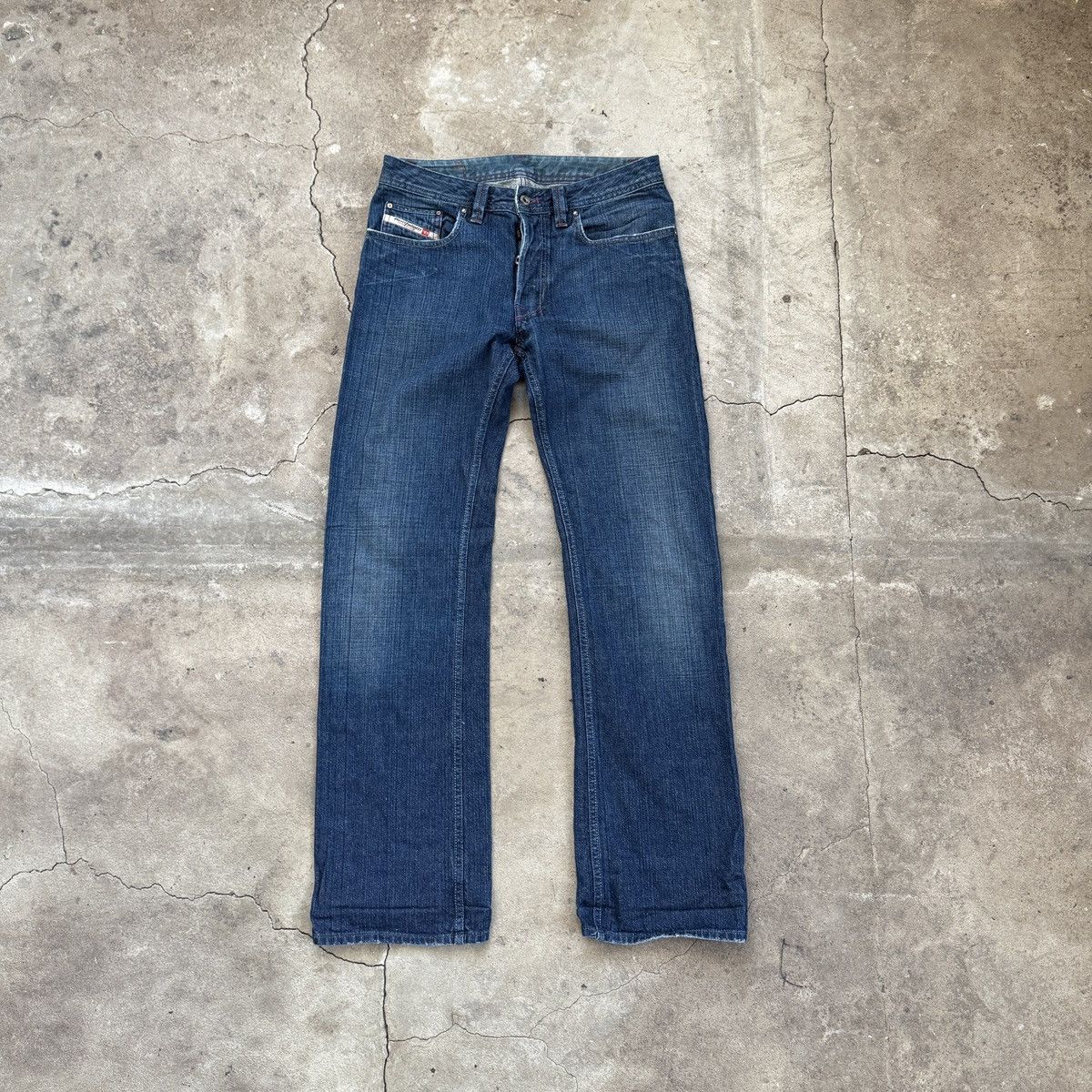 Diesel × Vintage Vintage Y2K Diesel Straight Fit Denim Size US 30 / EU 46 - 1 Thumbnail
