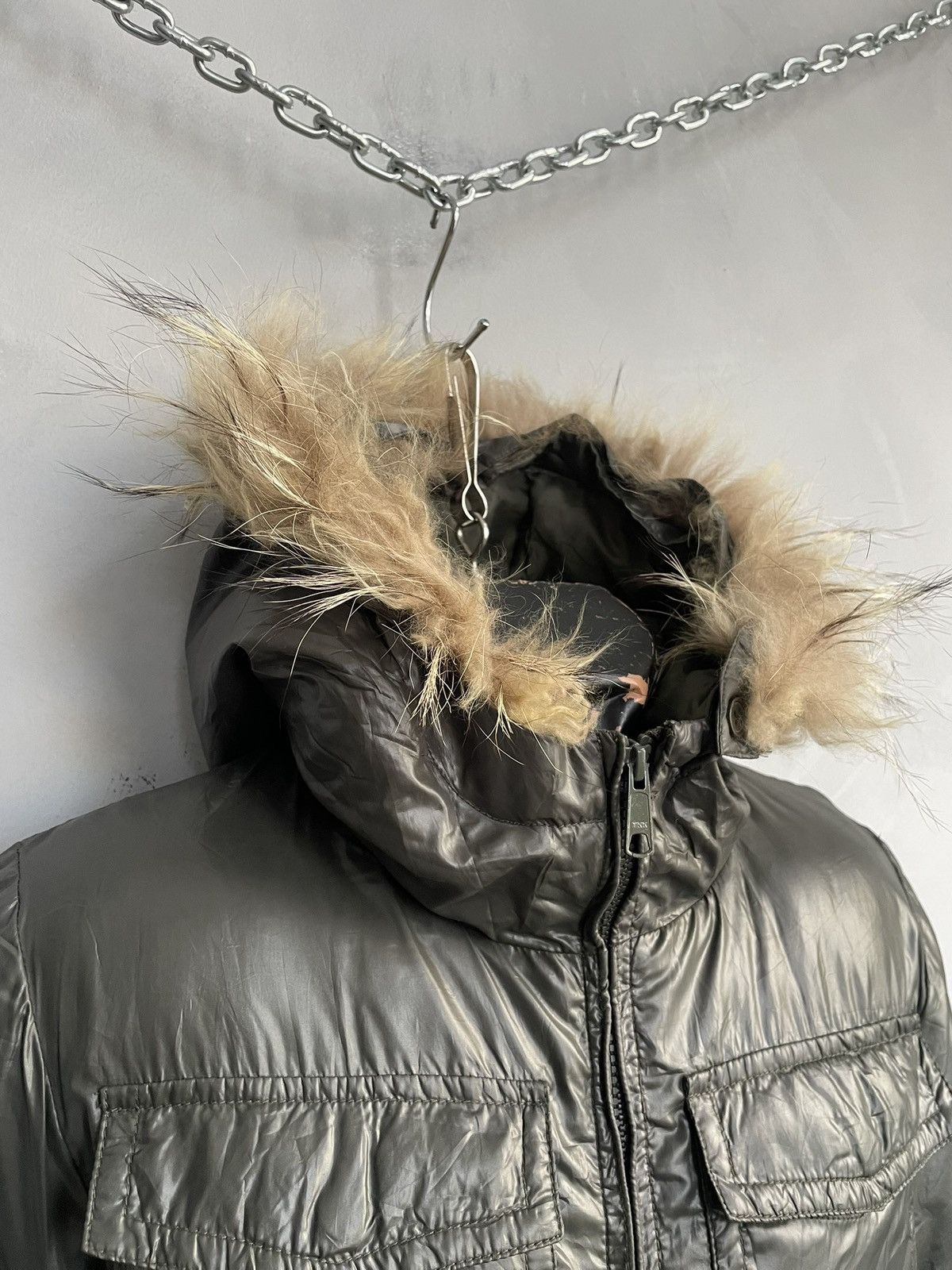 If Six Was Nine Hysteric glamour style fur hood bomber cropped jacket y2k Size US M / EU 48-50 / 2 - 6 Thumbnail