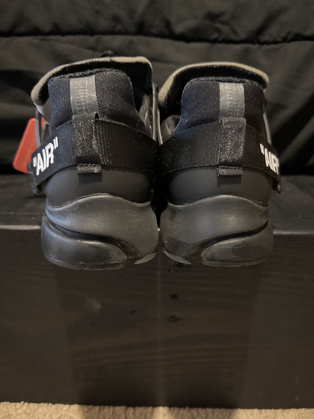 Nike × Off-White Nike Air Presto Off-White Presto Black (2018) Size US 12 / EU 45 - 9 Thumbnail