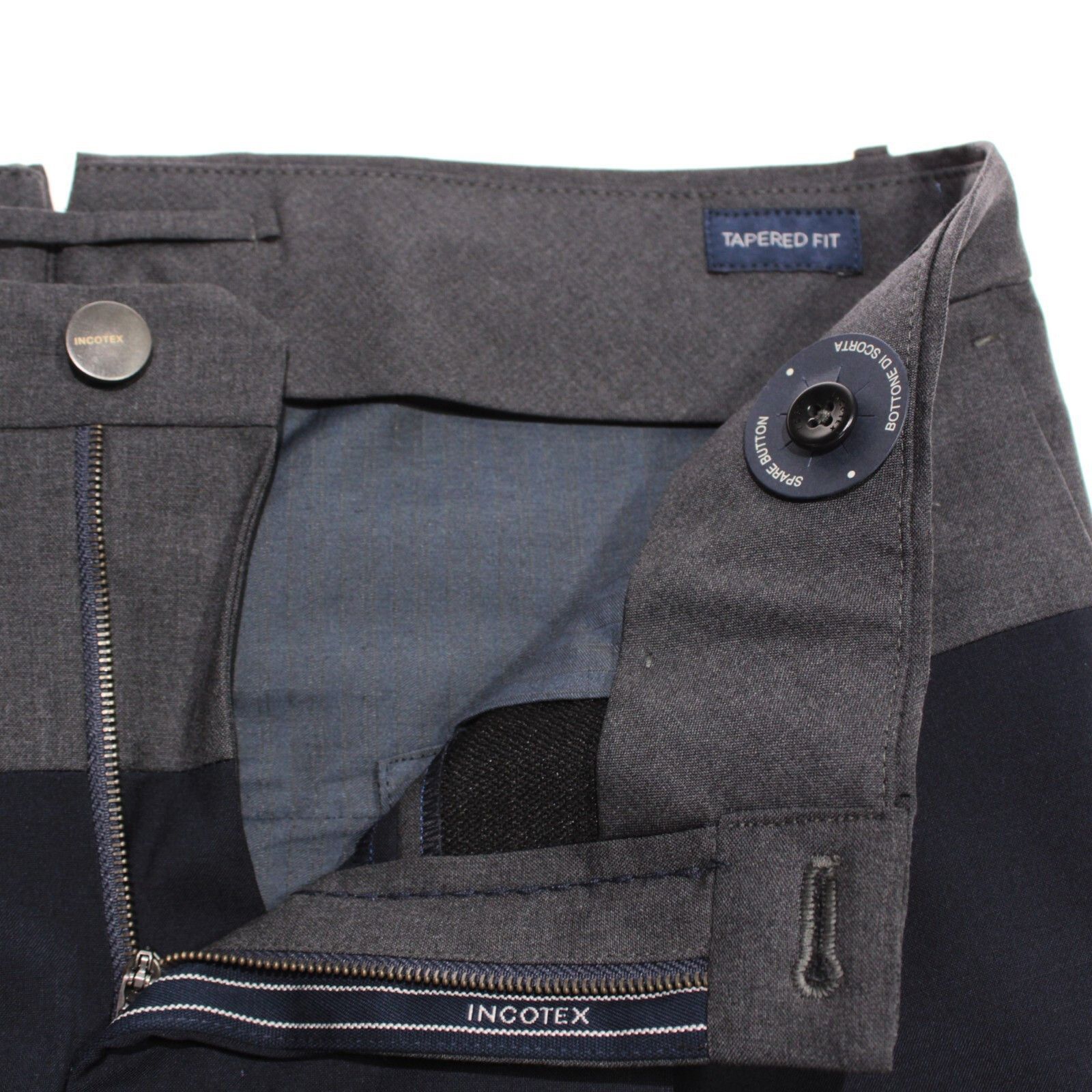 Incotex INCOTEX New with tags Dress Pants Size 30 US In Blue Size US 30 / EU 46 - 4 Thumbnail