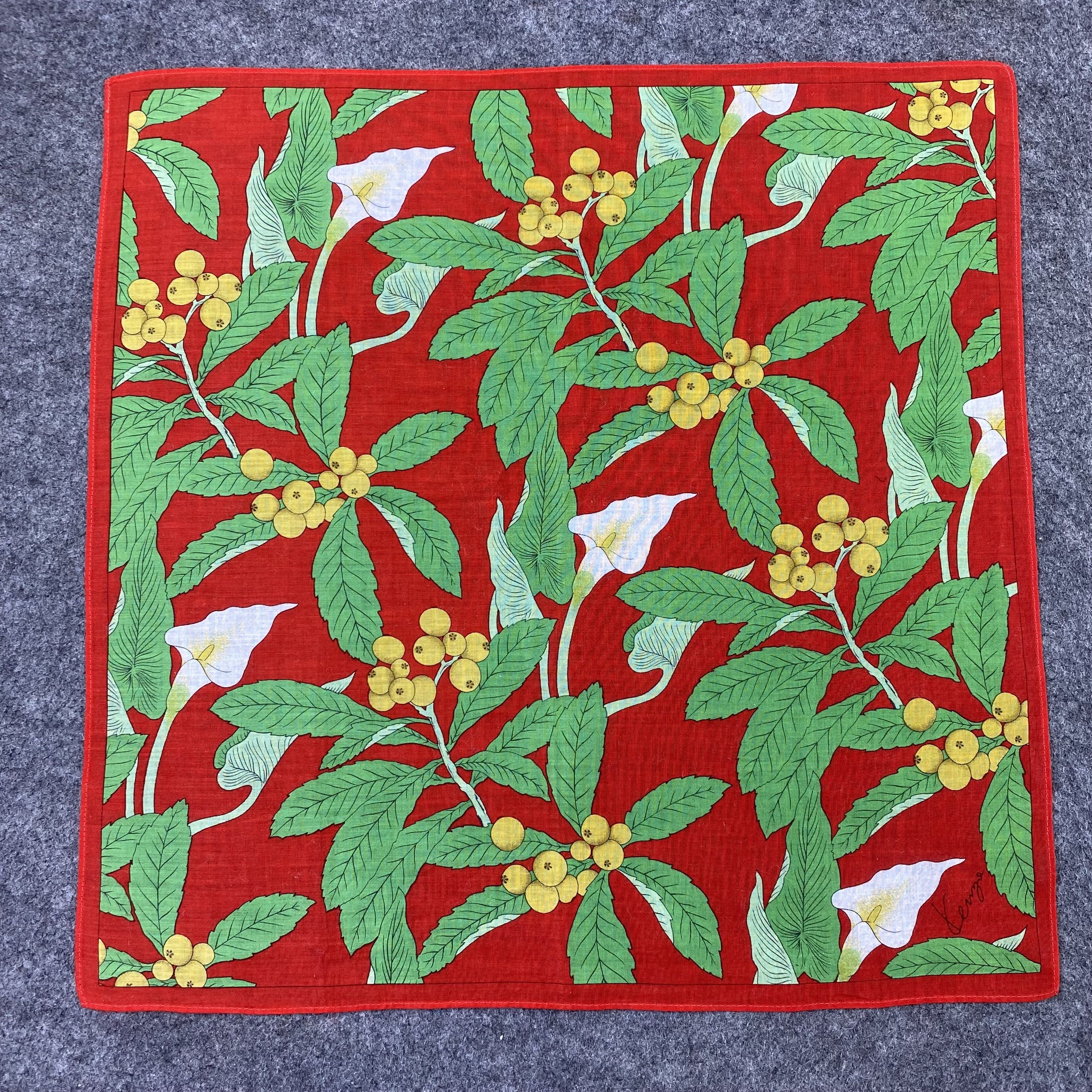 Kenzo Kenzo Handkerchief Neckerchief Bandana-B1825 Size ONE SIZE - 3 Thumbnail