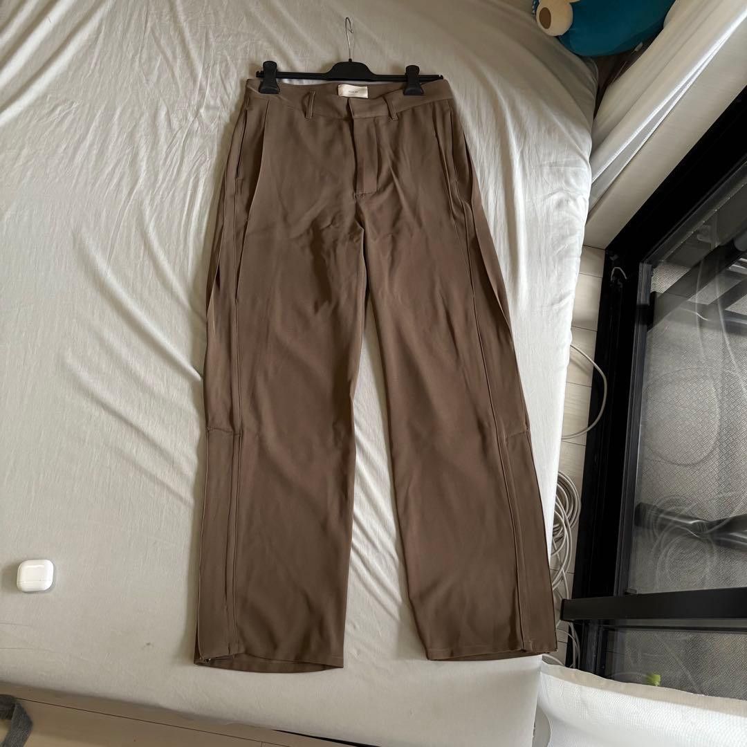 Vuja De VUJA DE GALA PLEATED TROUSERS Brown M Size US 33 - 1 Thumbnail