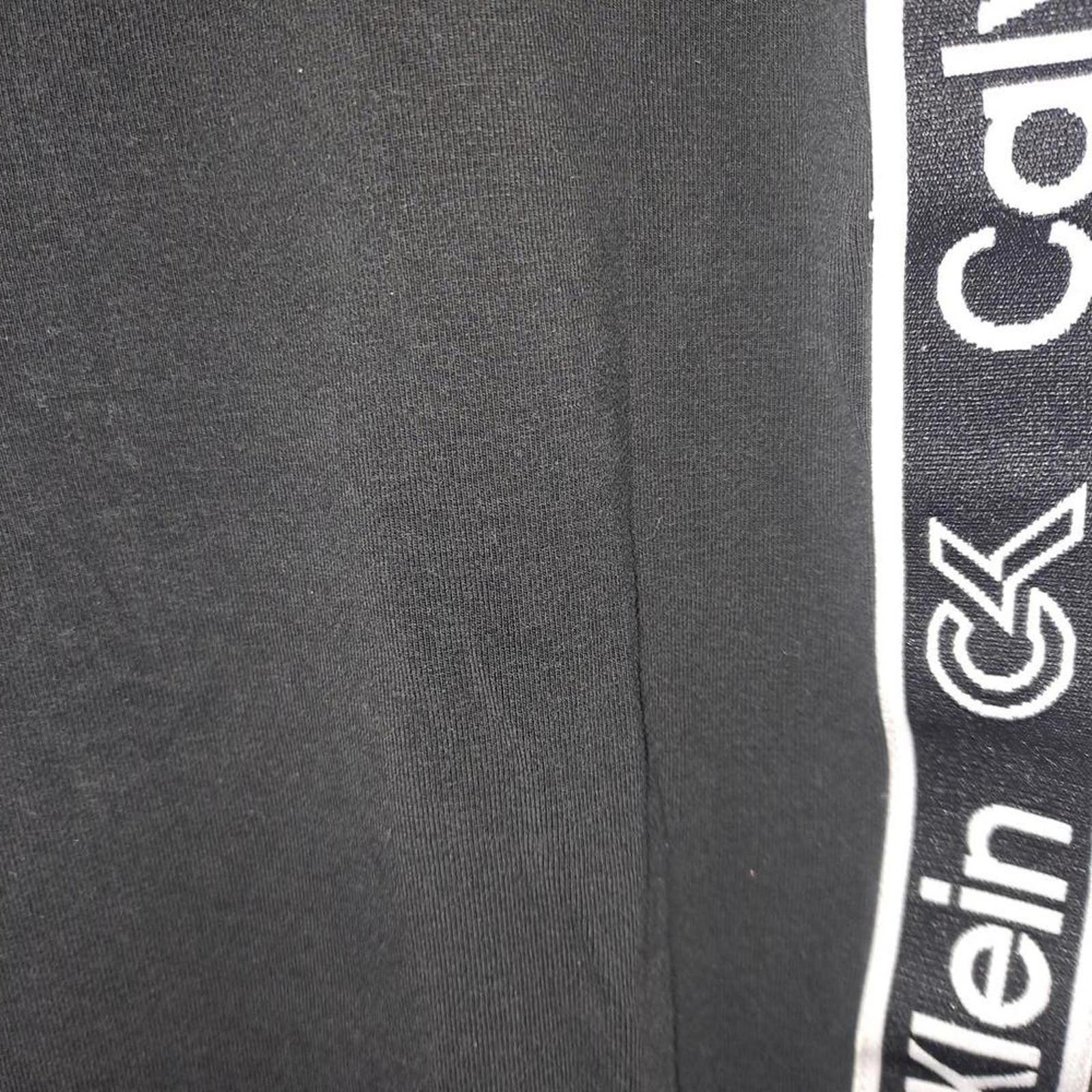 Calvin Klein Calvin Klein Black Leggings Calvin Klein Down‎ the Side Size 32" / US 10 / IT 46 - 3 Thumbnail