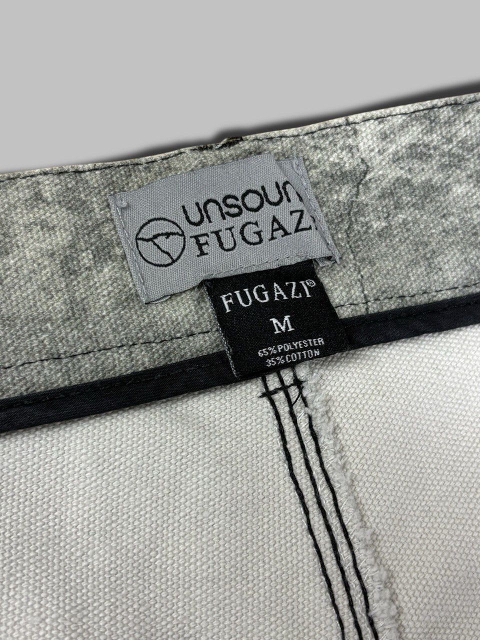 Fugazi Fugazi Unsound Rags Concrete Double Knee Work Pant Size US 32 / EU 48 - 20 Thumbnail