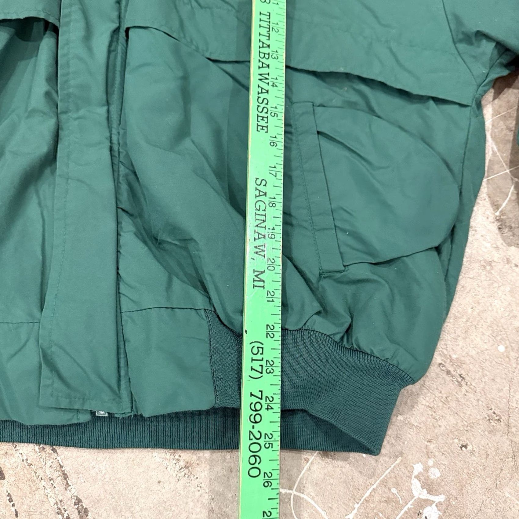 Chalk Line VINTAGE Chalk Line Michigan State University Puffer Jacket Mens XL TALON Zip Green 80s Jacket Mens XL Size US XL / EU 56 / 4 - 8 Thumbnail