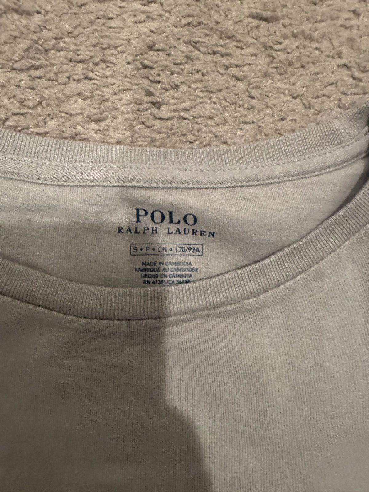 Polo Ralph Lauren Gray polo t shirt Size US S / EU 44-46 / 1 - 3 Thumbnail