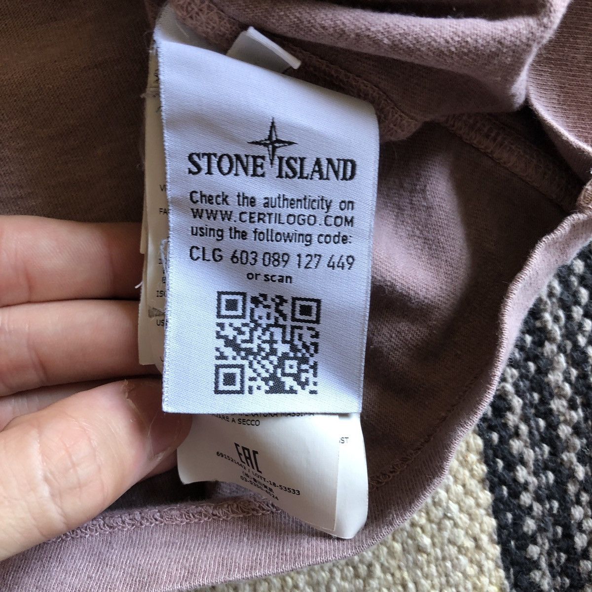 Stone Island Stone Island long sleeve shirt Size US S / EU 44-46 / 1 - 4 Thumbnail