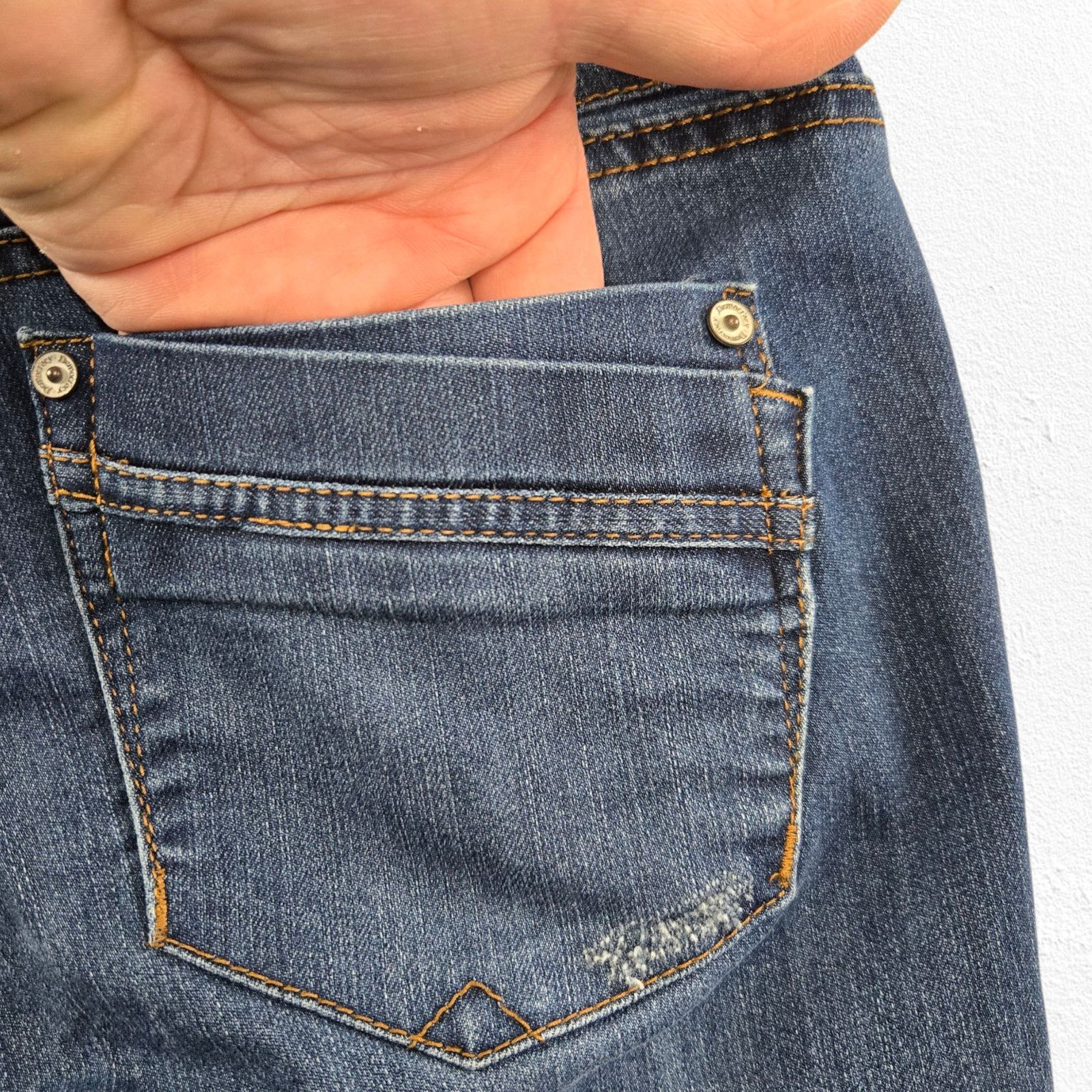 Other Democracy Mid Rise Ab Technology Stretch Skinny Jeans Size 2 Size 26" / US 2 / IT 38 - 7 Thumbnail