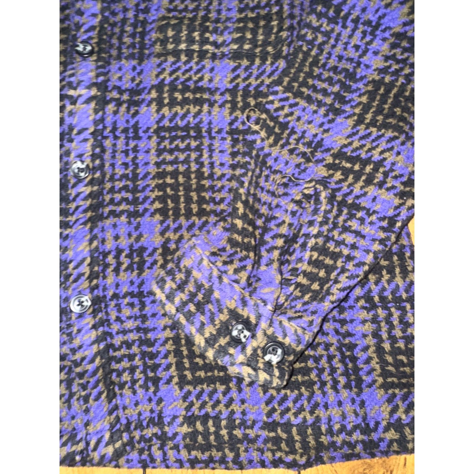 Urban Outfitters Urban Outfitters Jacket Plaid Knit Purple M Unisex Adults Varsity Streetwear Double Pocket Pocketed Button Front 21x26 Short Description: None Size US M / EU 48-50 / 2 - 2 Thumbnail