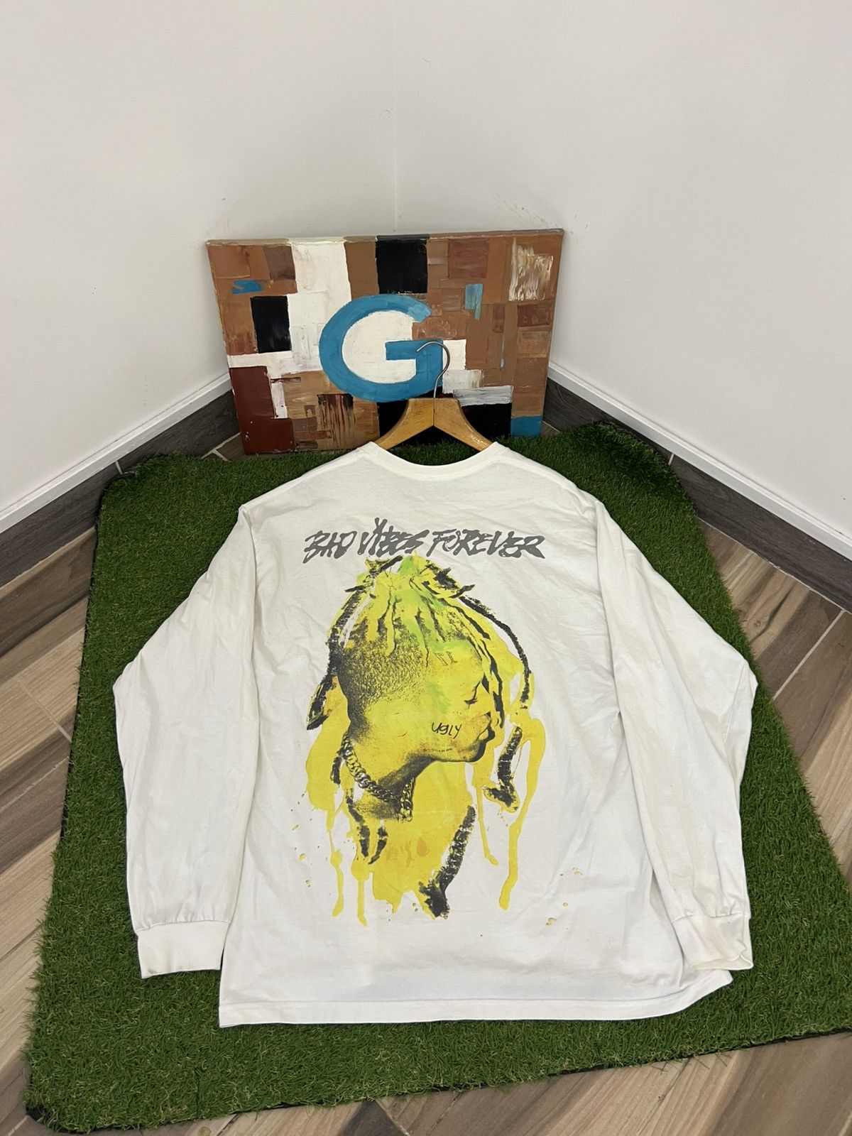 Revenge Black XXXTentacion Bad Vibes Forvr Long Sleeve Graphic Shirt Size US XXL / EU 58 / 5 - 1 Thumbnail