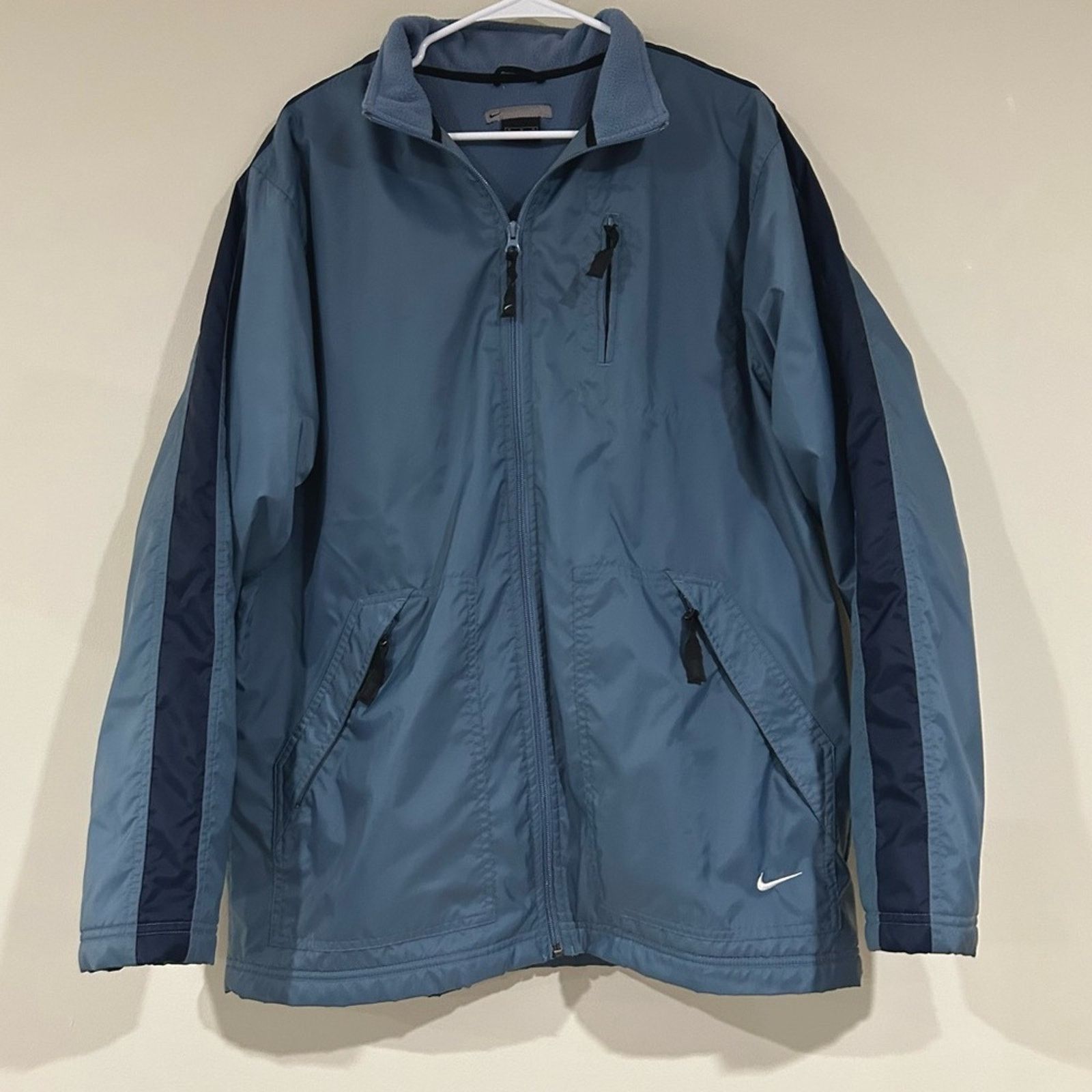 Nike Y2K Nike Fleece Jacket Size US M / EU 48-50 / 2 - 1 Thumbnail