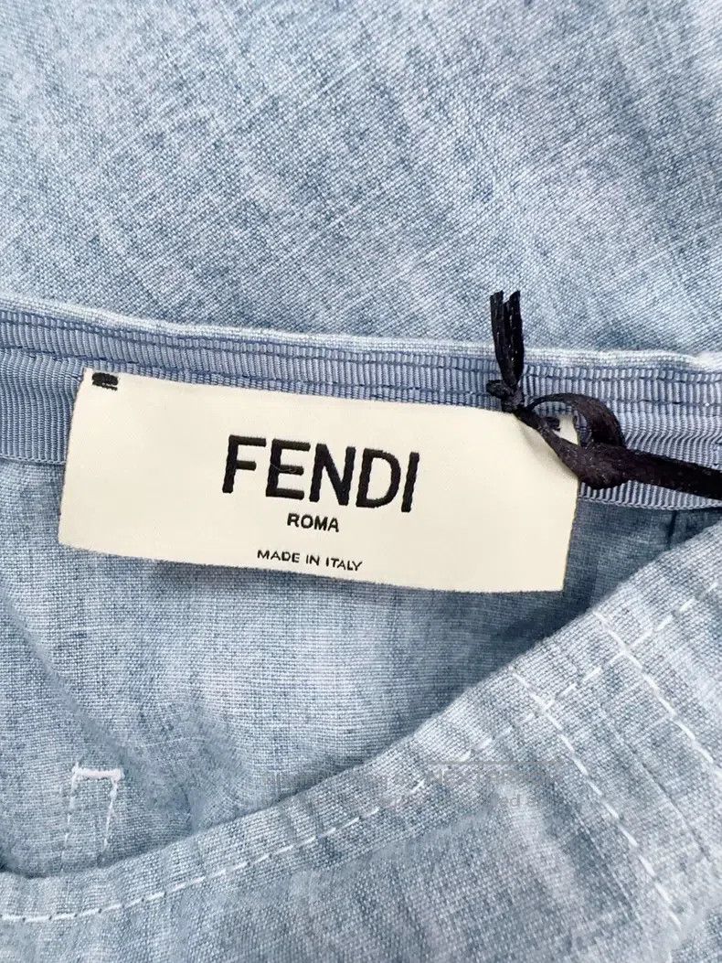 Fendi Fendi Denim Skirt Size 26" / US 2 / IT 38 - 4 Thumbnail