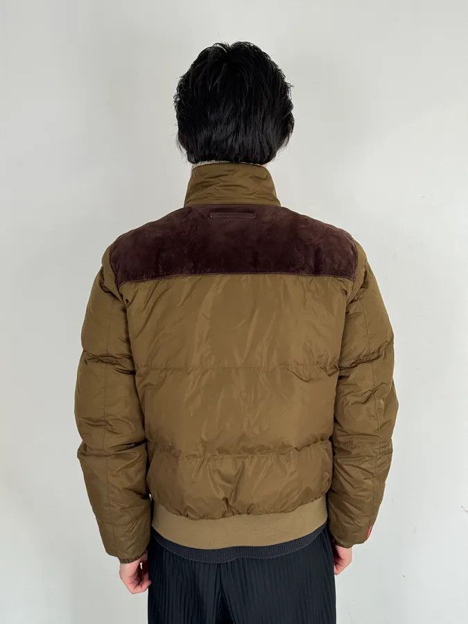 Prada 2000s Prada Khaki Nylon Puffer Bomber Jacket Size US M / EU 48-50 / 2 - 3 Thumbnail