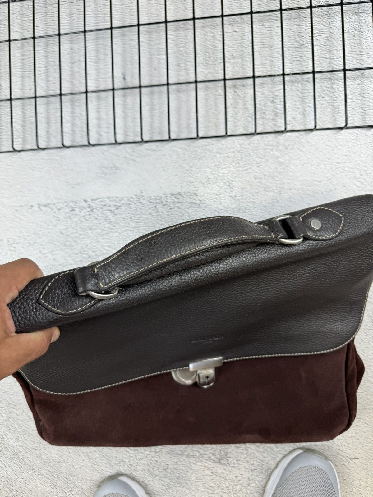 Balmain × Pierre Balmain × Vintage Pierre Balmain Paris Leather Business Bag Vintage Oldmoney Size ONE SIZE - 15 Thumbnail