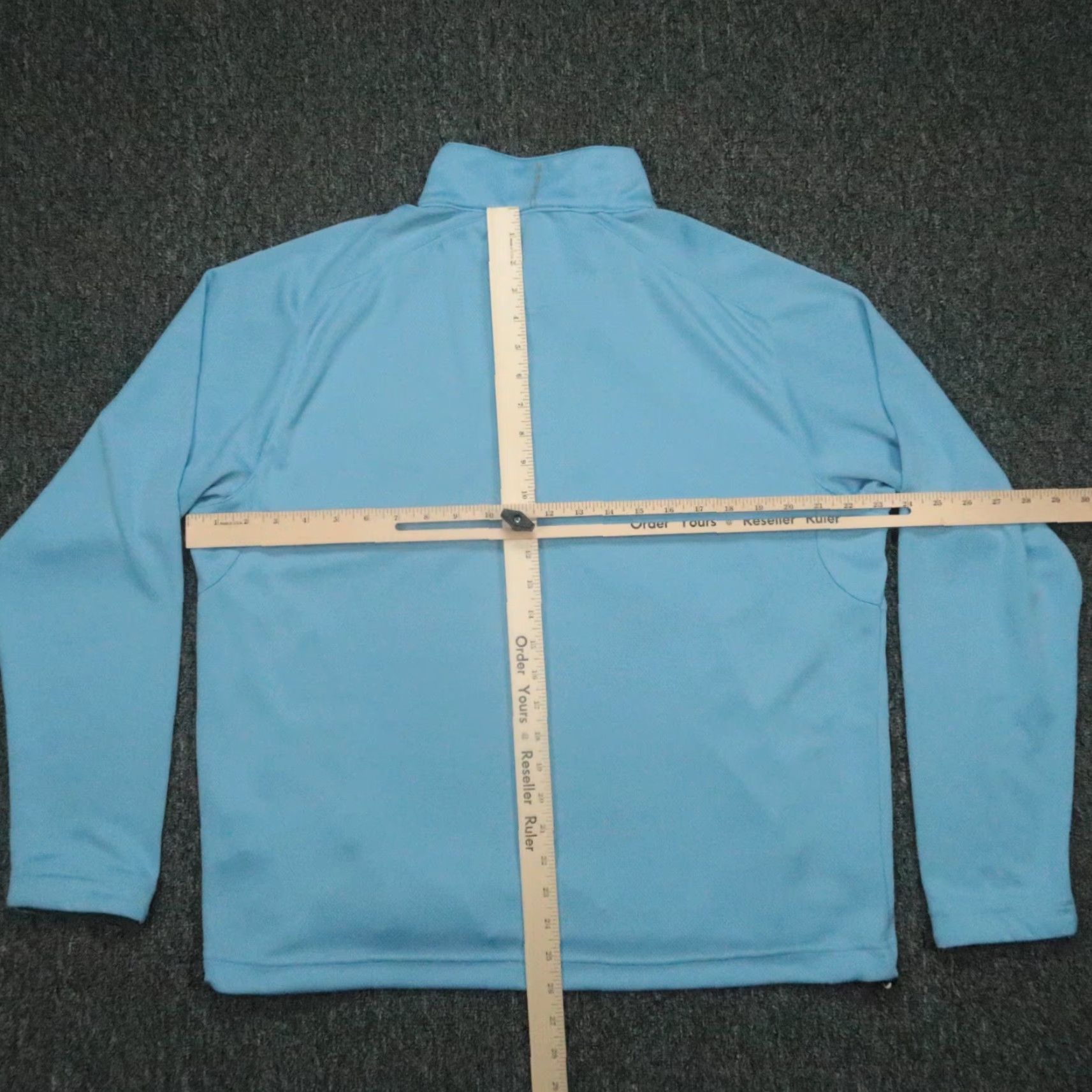 Vintage Zero Restriction Pullover Mens Large Blue Tour Series Half Zip Cowboys Golf Z500 Size US L / EU 52-54 / 3 - 6 Thumbnail