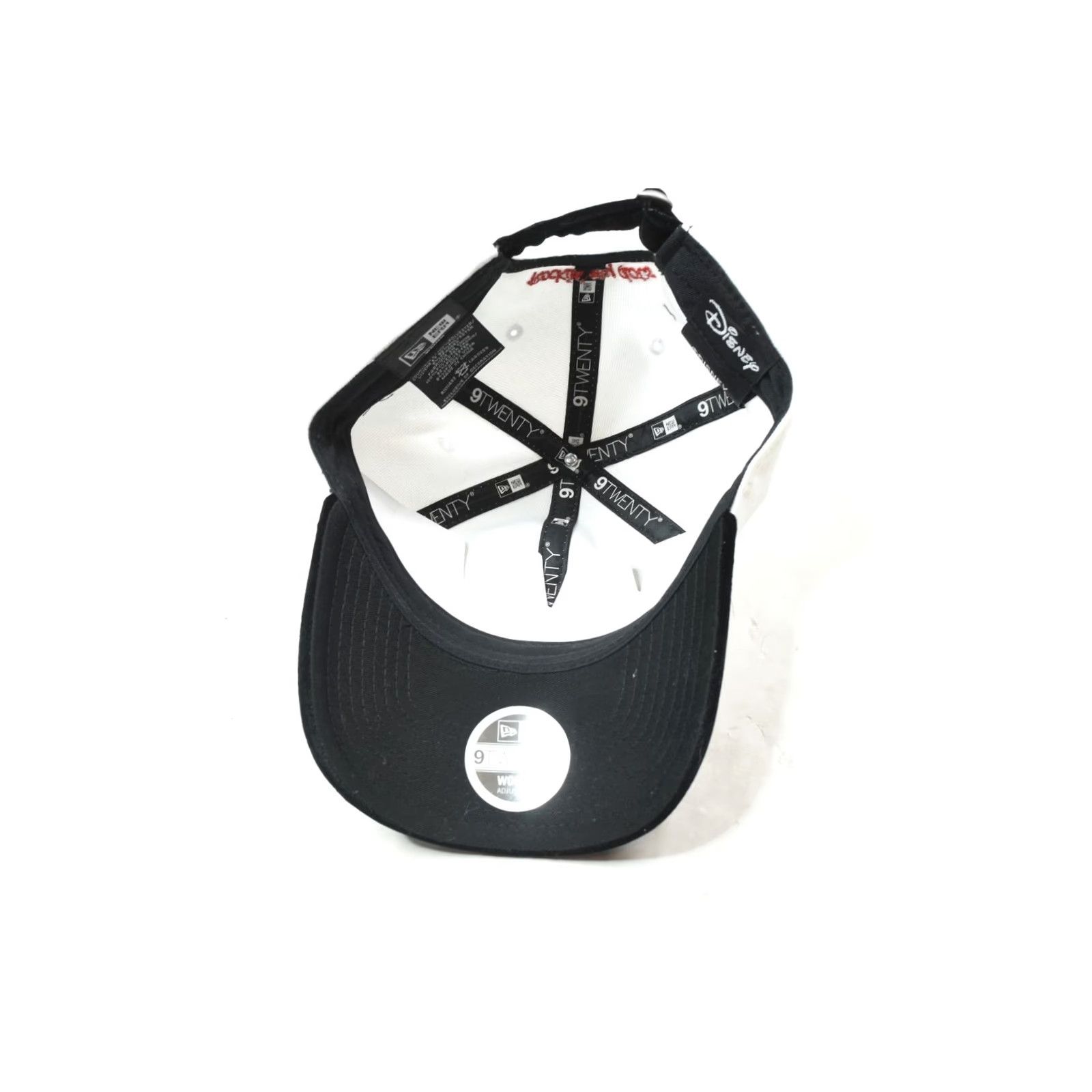 New Era New Era Minnie Mouse Peaking Hat White Black Strapback Adjustable Hat Womens One Size White Black Minnie Mouse Strapback Adjustable Baseball Cap Size ONE SIZE - 6 Thumbnail