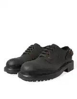 Dolce & Gabbana o1y0125 Buckle Laced Shoes in Black Size US 10.5 / EU 43-44 - 5 Thumbnail