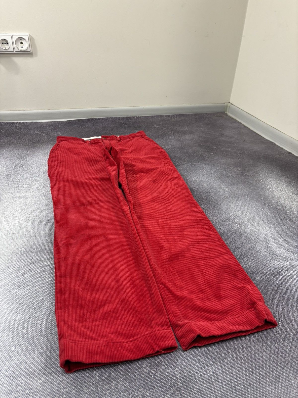 Polo Ralph Lauren Vintage Polo Ralph Lauren Men’s Red Corduroy Preppy Pants Size US 32 / EU 48 - 3 Thumbnail