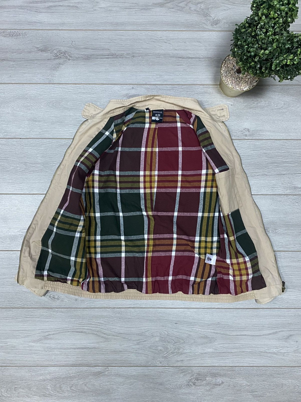 Drop Dead Clothing Drop Dead Clothing RARE spell out Swing top Jacket zip Size US S / EU 44-46 / 1 - 12 Thumbnail