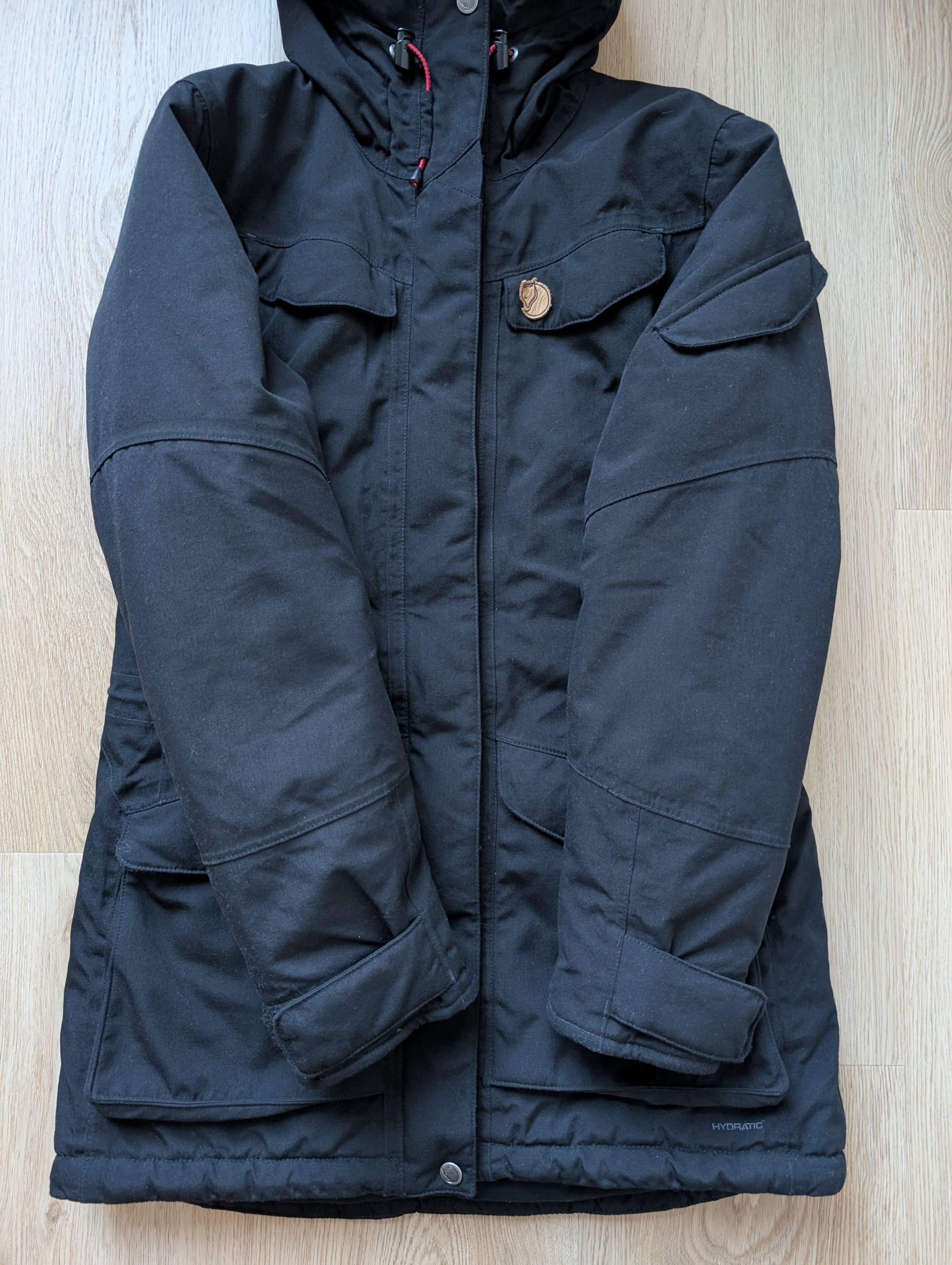 Fjallraven Fjallraven Nuuk Parka Hydratic Womens Waterproof Windproof Size XS / US 0-2 / IT 36-38 - 3 Thumbnail