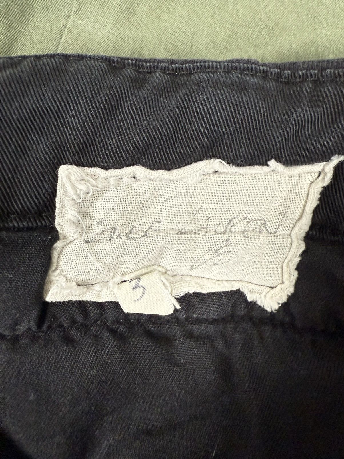 Greg Lauren 50/50 Pant with White Stripe Size US 34 / EU 50 - 3 Thumbnail