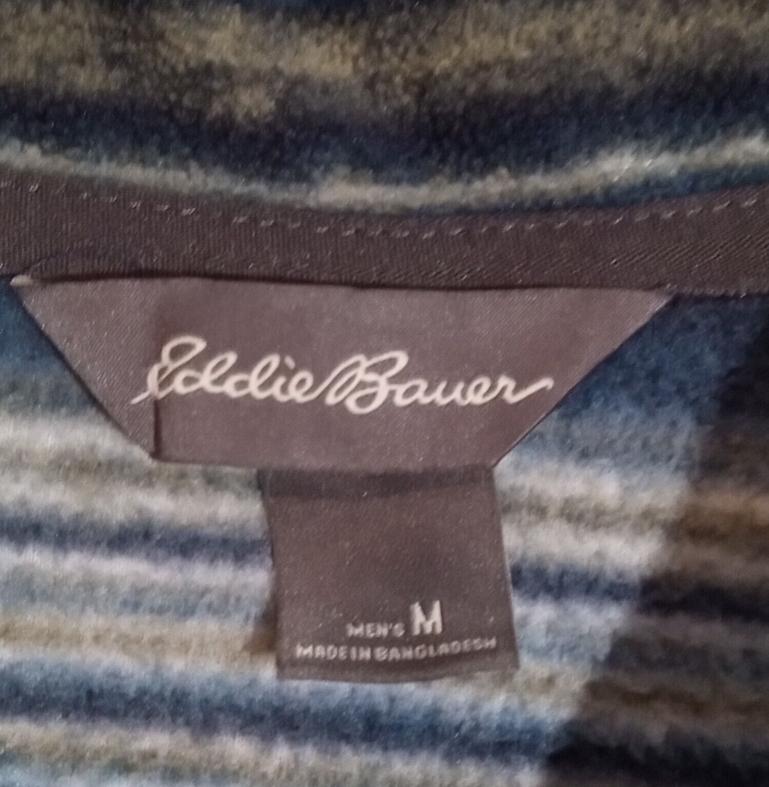 Eddie Bauer Eddie Bauer 1/4 Zip Men's Long Sleeve Size M Green Blue Size US M / EU 48-50 / 2 - 4 Thumbnail