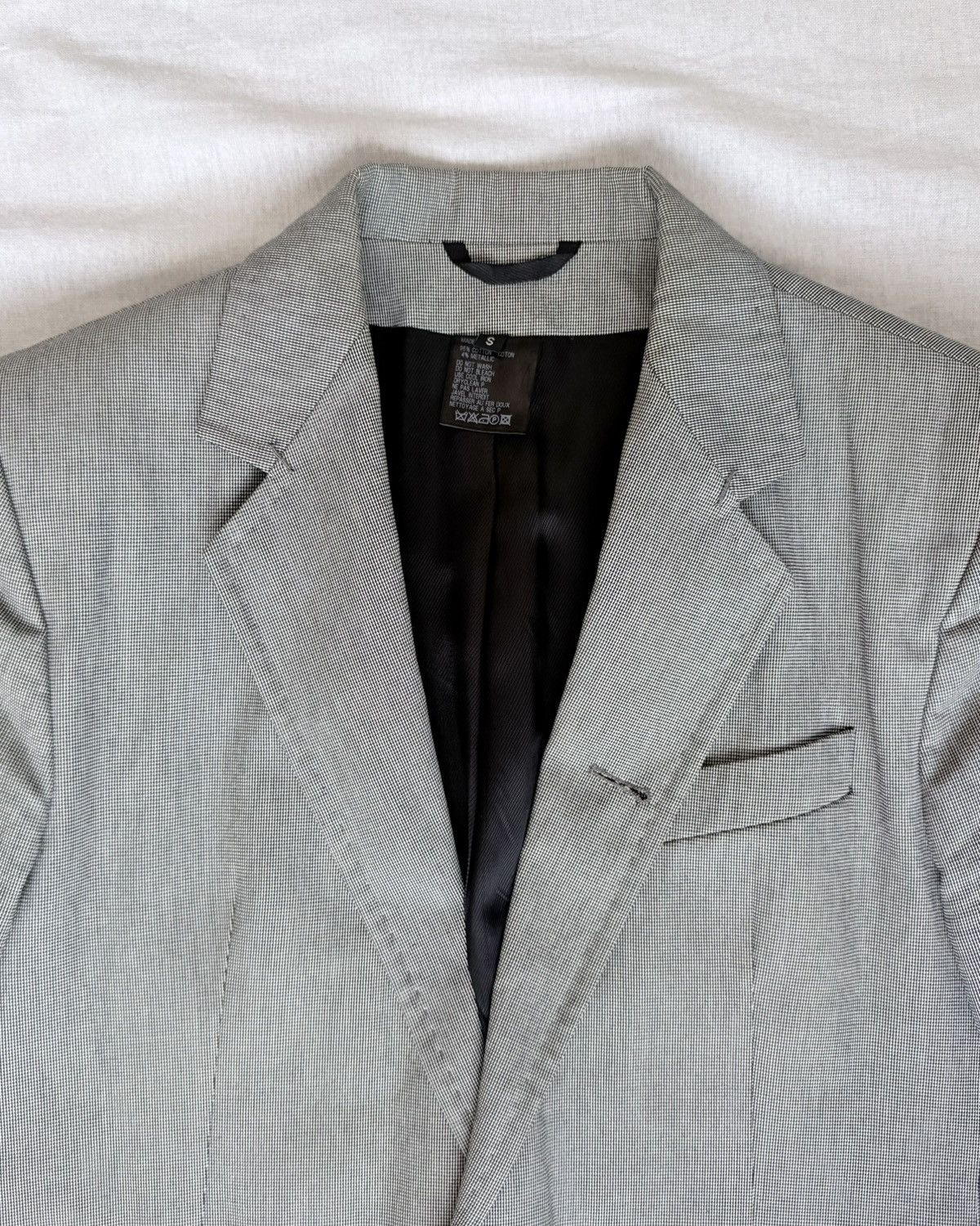 Ann Demeulemeester Ann De Meulemeester grey blazer Size 46L - 3 Thumbnail