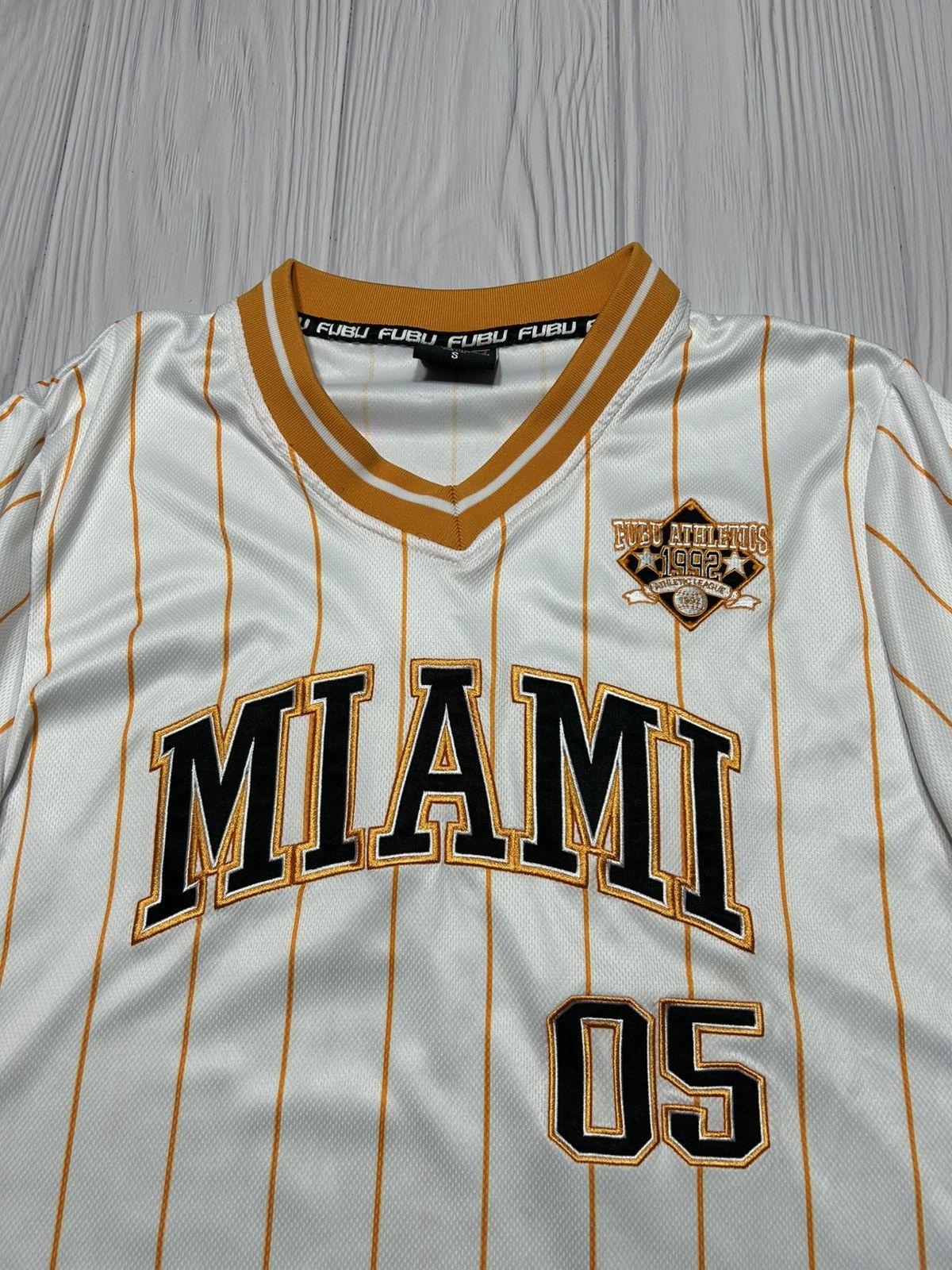 Fubu Rare Fubu Miami 05 Jersey T-Shirt Hip-Hop Size US S / EU 44-46 / 1 - 5 Thumbnail