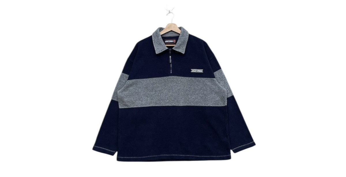 Sports Specialties 🔥Accept Binding Offer🔥 Lucky Stripe Fleece Half Zip Jacket Size US L / EU 52-54 / 3 - 1 Thumbnail