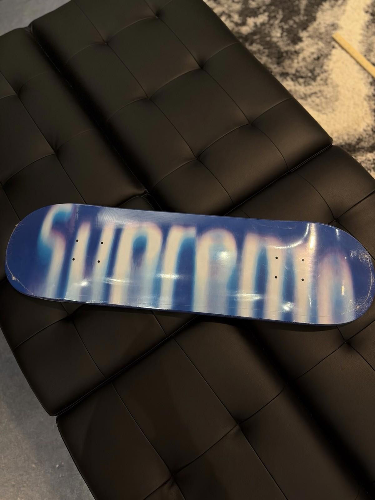 Supreme Supreme Skateboard Blurred Logo Color Red FW23 Brand New Size ONE SIZE - 3 Thumbnail