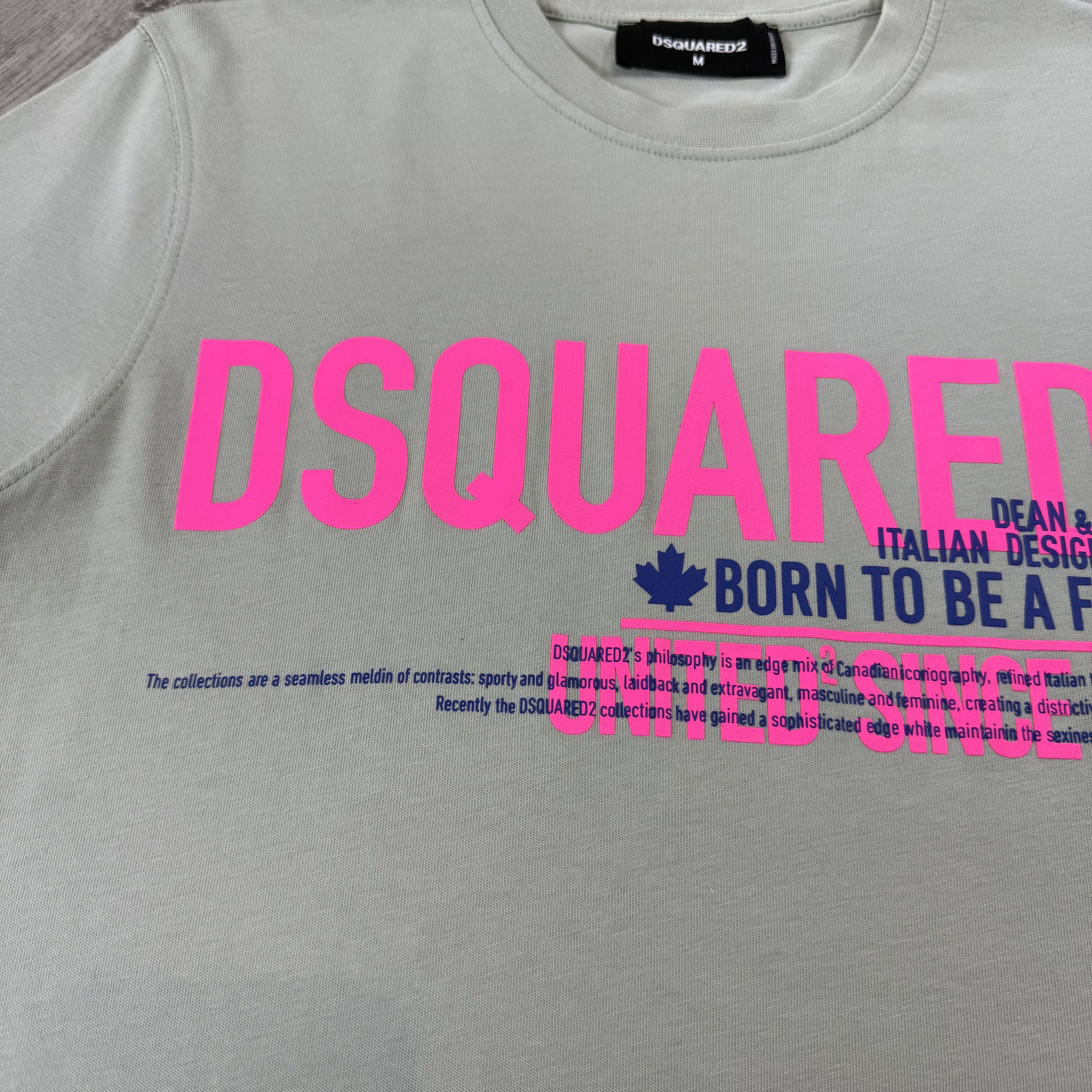 Dsquared2 Dsquared2 Graphic Tee Shrit M Size US M / EU 48-50 / 2 - 6 Thumbnail