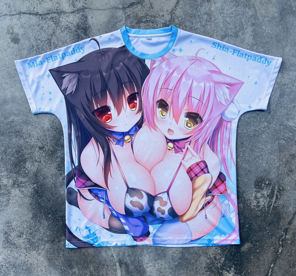 Vintage Vintage Anime Syroh Mia End Shia Flatpaddy Jersey Size US XL / EU 56 / 4 - 1 Thumbnail