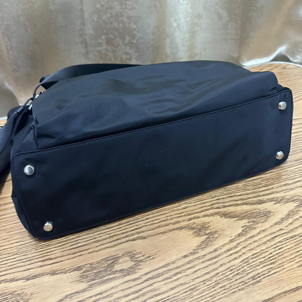 Tumi Authentic TUMI Mauren Tote Voyageur Black Nylon Size ONE SIZE - 16 Thumbnail