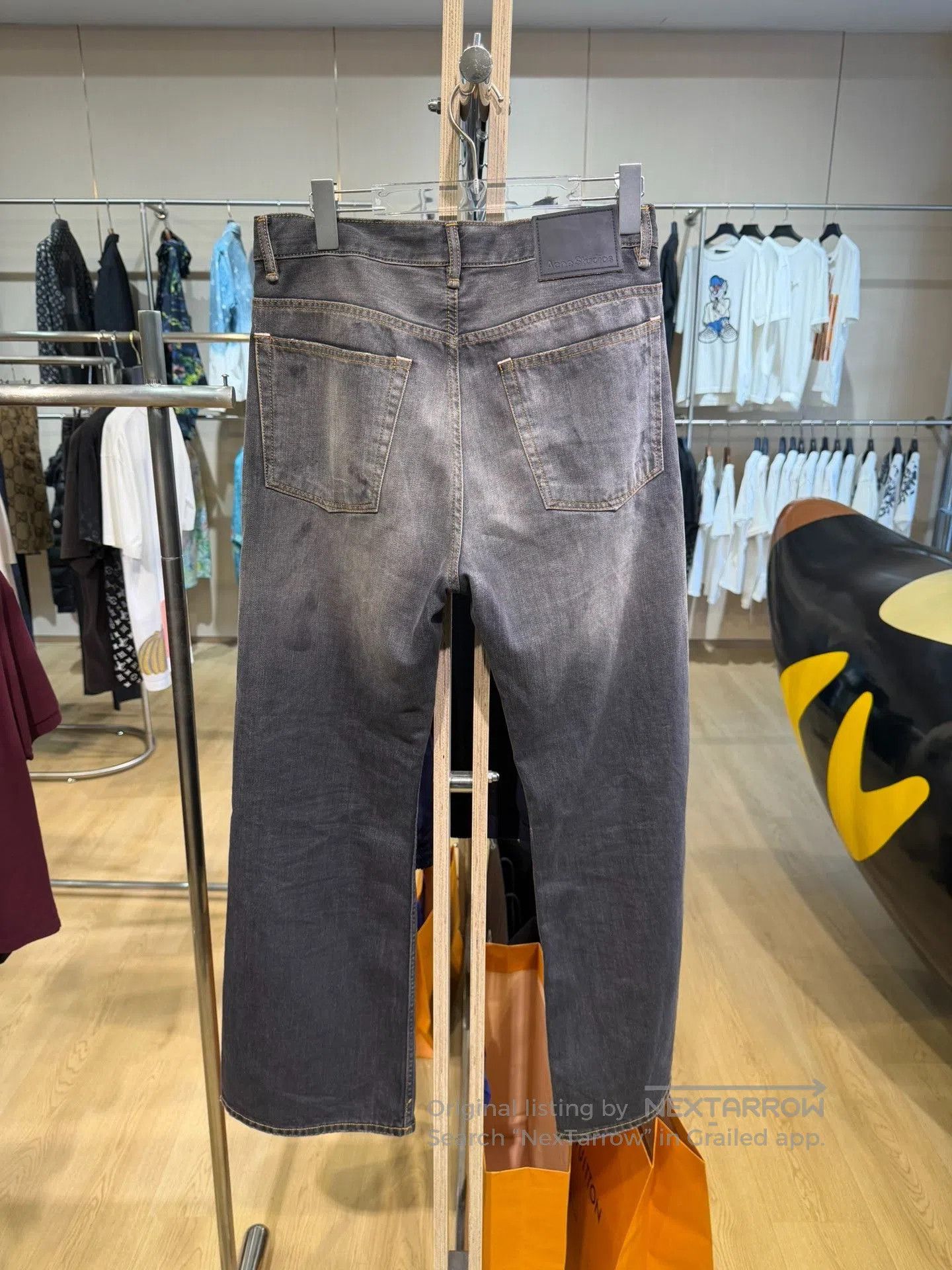 Acne Studios Acne Studios 2021M Black Splatter Jeans 30. Size US 30 / EU 46 - 2 Thumbnail