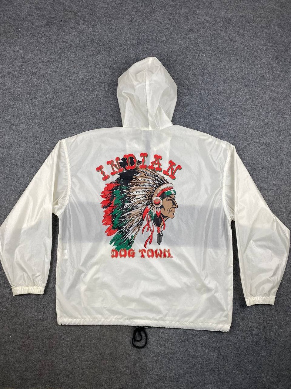 vintage dogtown indian backhit anorak jacket nice design