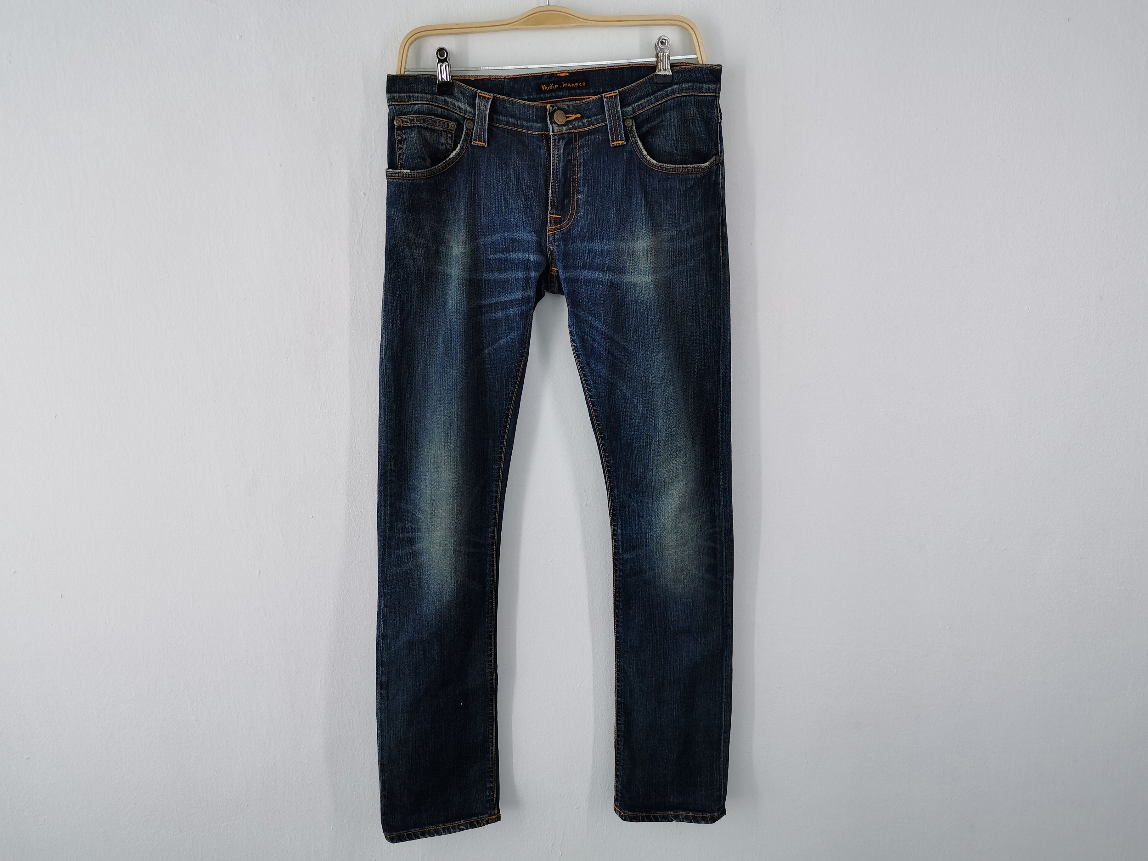 Nudie Jeans Distressed Nudie Jeans Made In Italy Denim Pants Size 31 Size US 31 - 1 Thumbnail