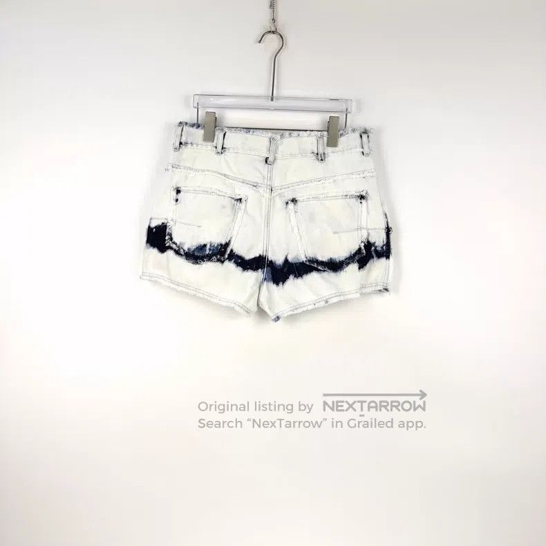 Dior Dior Beige fur-edged denim shorts Size 27" / US 4 / IT 40 - 4 Thumbnail
