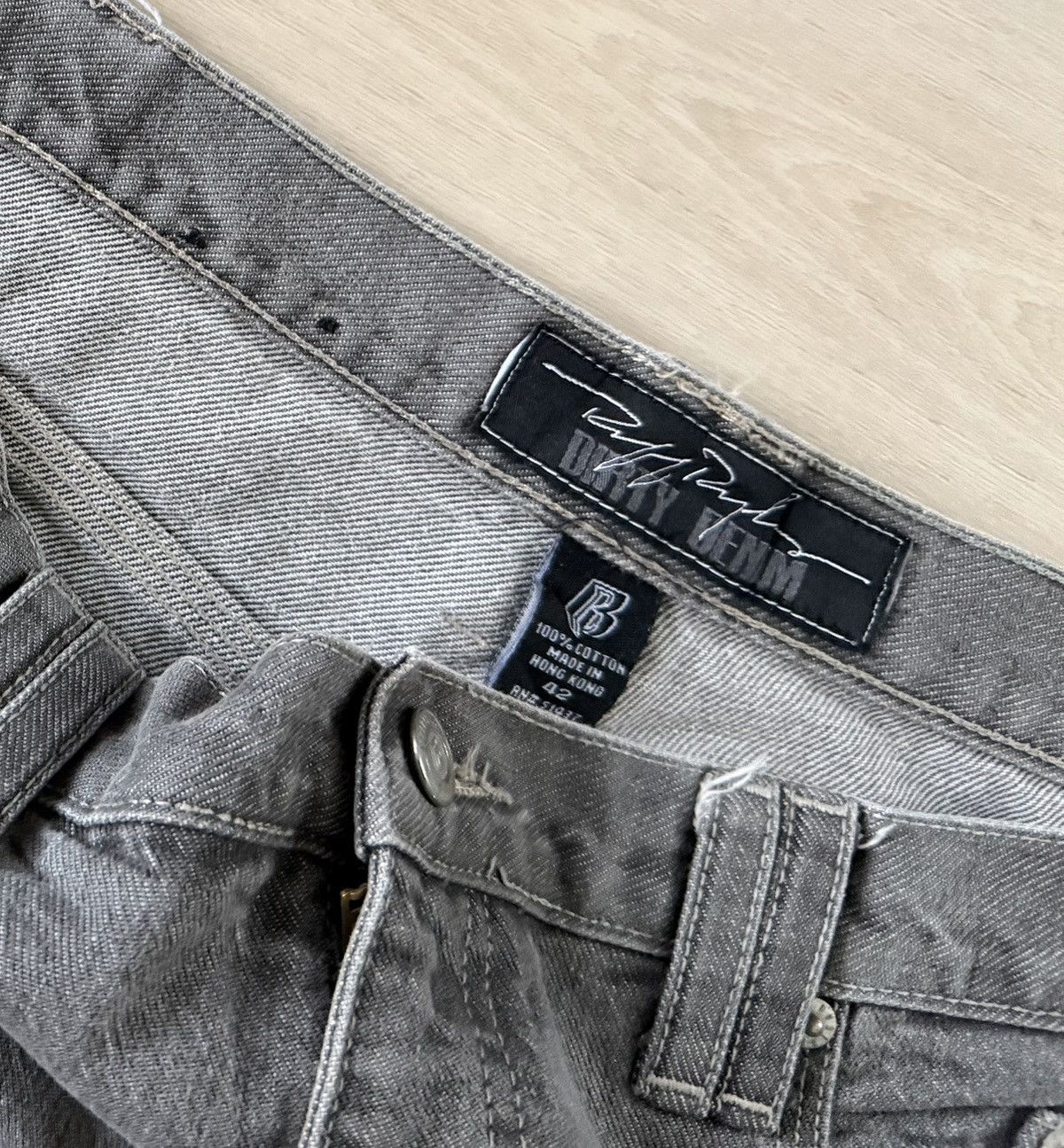 Vintage Vintage Y2K Ruff Ryders Denim Shorts Sz 42 DMX Streetwear Size US 42 / EU 58 - 4 Thumbnail