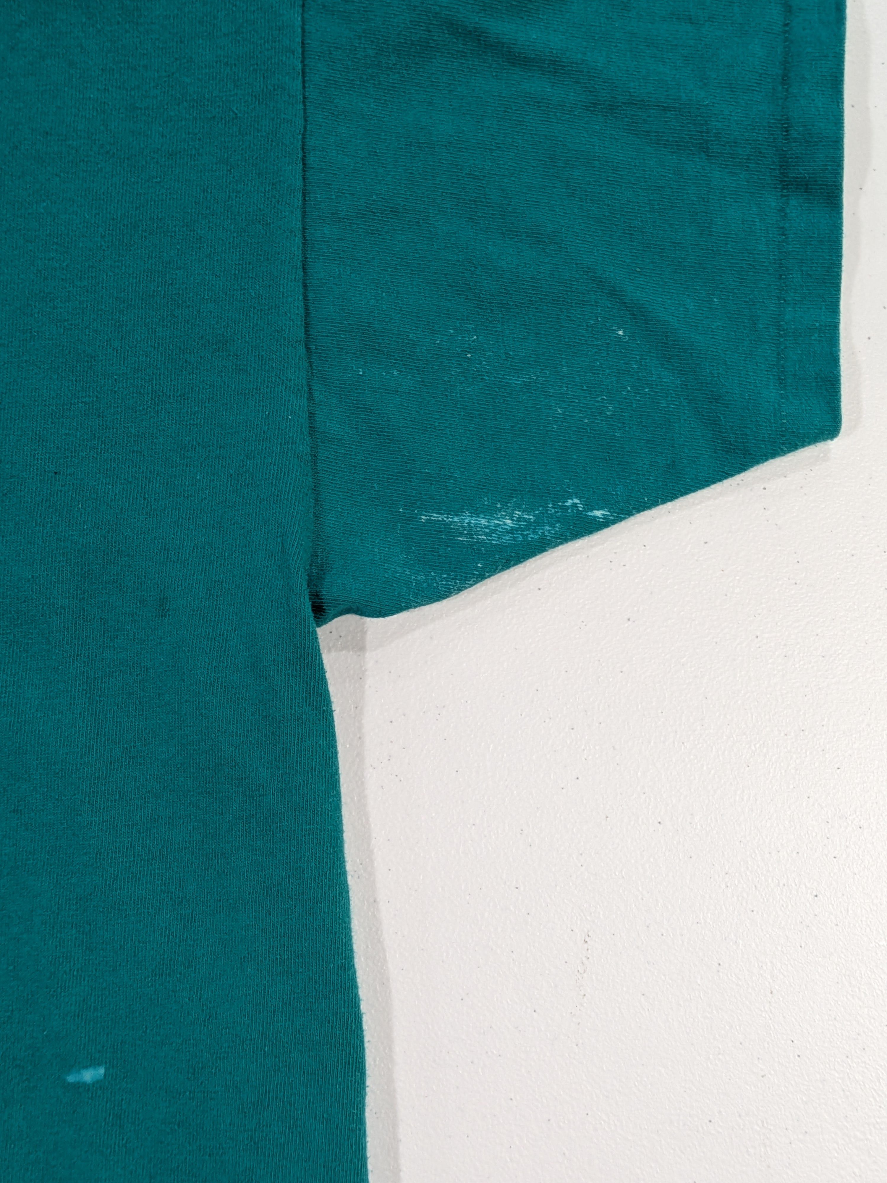 Champion Vintage Champion Teal Basic Logo Tee Size US XL / EU 56 / 4 - 6 Thumbnail