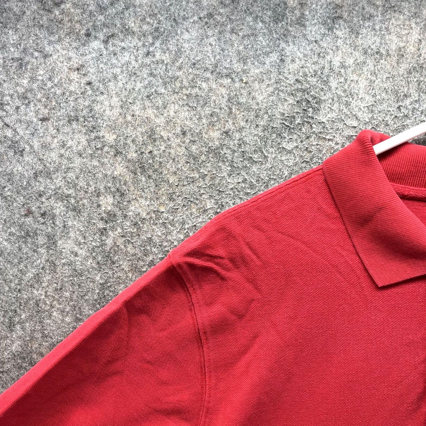 Vineyard Vines VINEYARD VINES Polo Shirt Mens M Red Solid Whale Logo Pique Cotton Casual Size US M / EU 48-50 / 2 - 5 Thumbnail