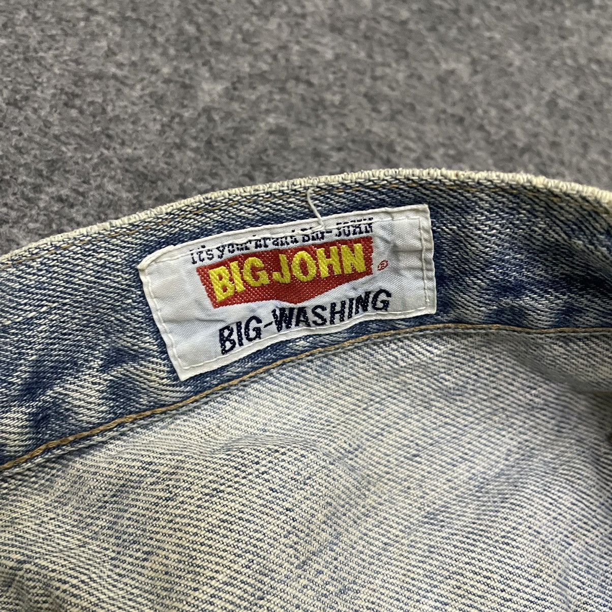 Big John × Vintage Vintage Big John Distressed Flare Jeans Bootcut Size US 28 / EU 44 - 6 Thumbnail