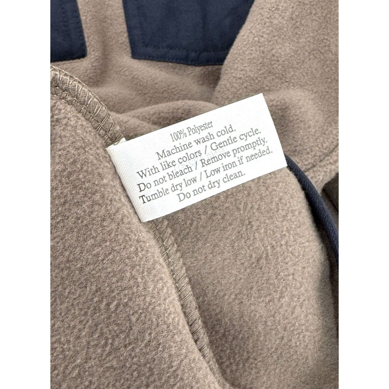 Logo 7 CRIQUET Jacket - Fleece Pullover Snap Embroidered Logo M Brown, NEW w TAG - Mens, 90s? CQ45 Size US M / EU 48-50 / 2 - 5 Thumbnail
