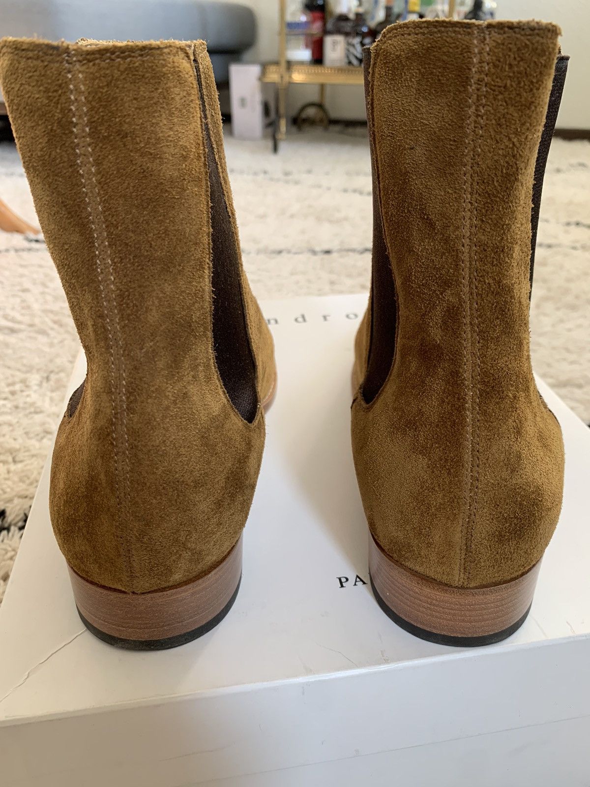 Sandro Sandro Suede Chelsea Boots Size US 10 / EU 43 - 10 Thumbnail