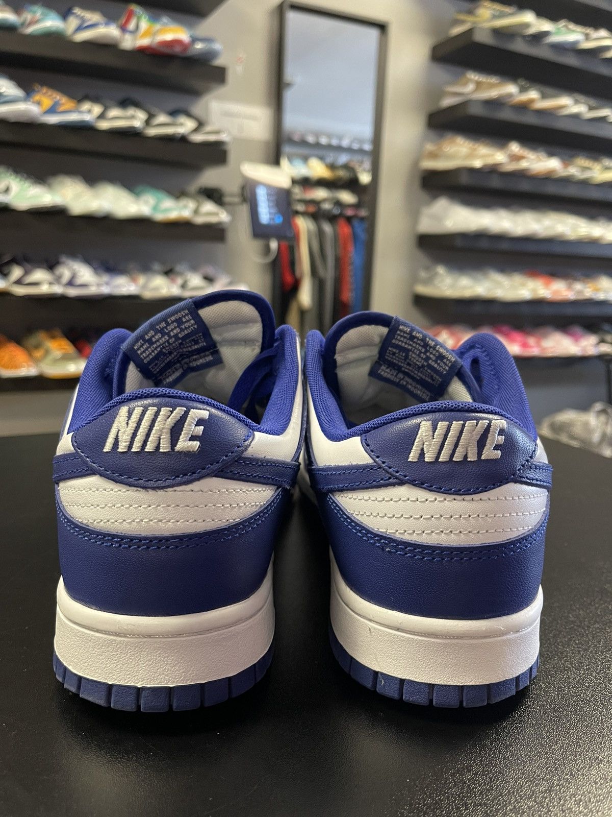 Nike Size 10 - Nike Dunk Low Concord Purple/Blue Size US 10 / EU 43 - 4 Thumbnail