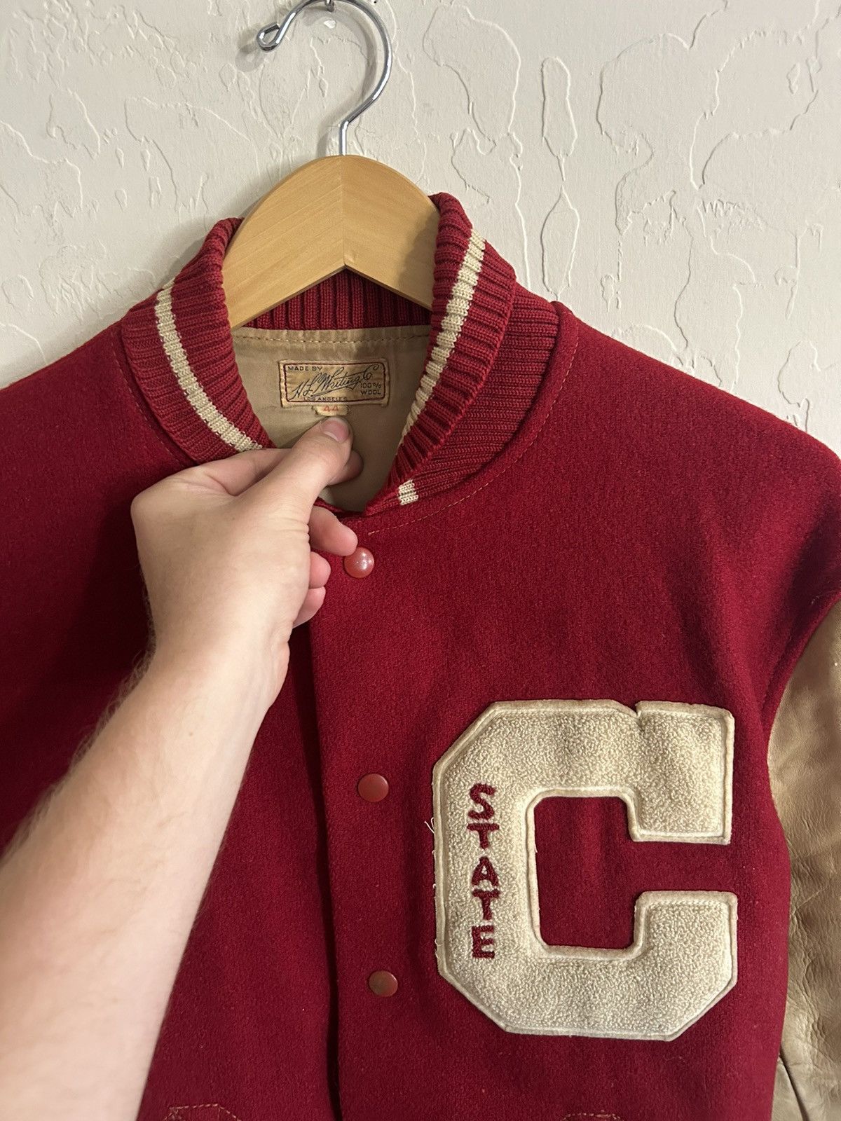 Vintage Vintage 1970’s Varsity Jacket Size US M / EU 48-50 / 2 - 2 Thumbnail