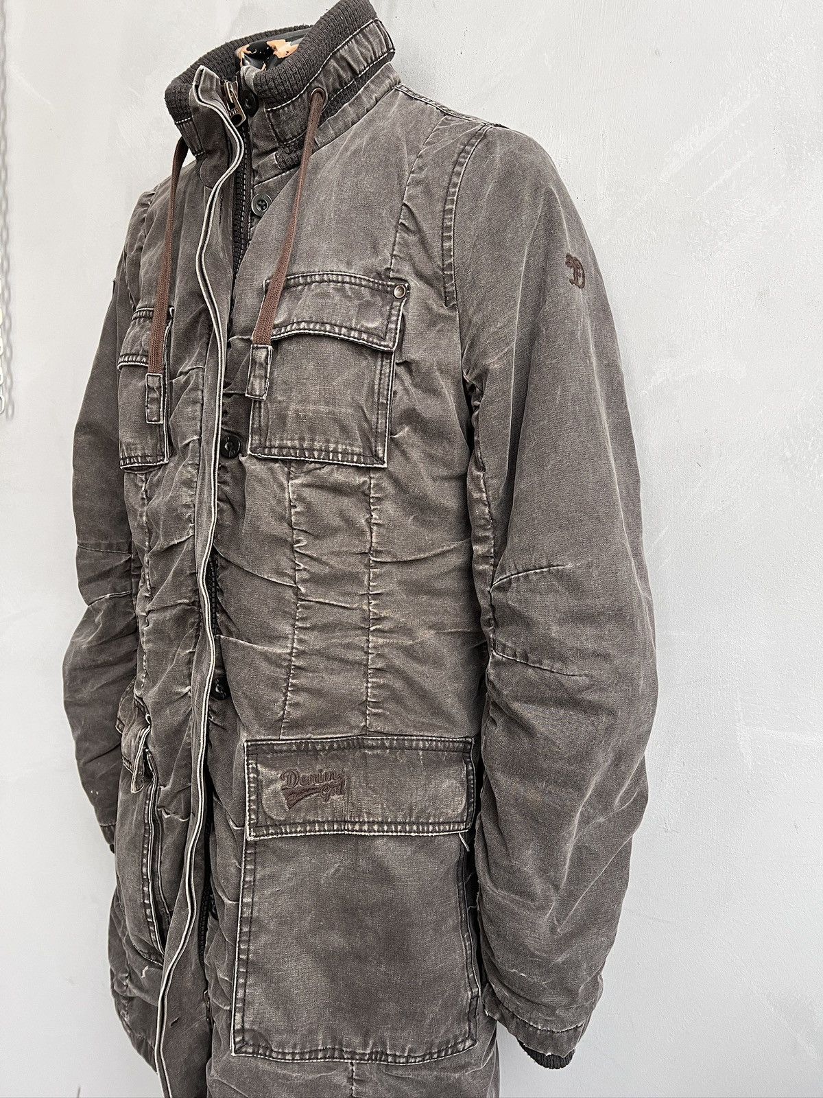 Issey Miyake Rare bondage washed distressed Issey Miyake style jacket Size US M / EU 48-50 / 2 - 5 Thumbnail