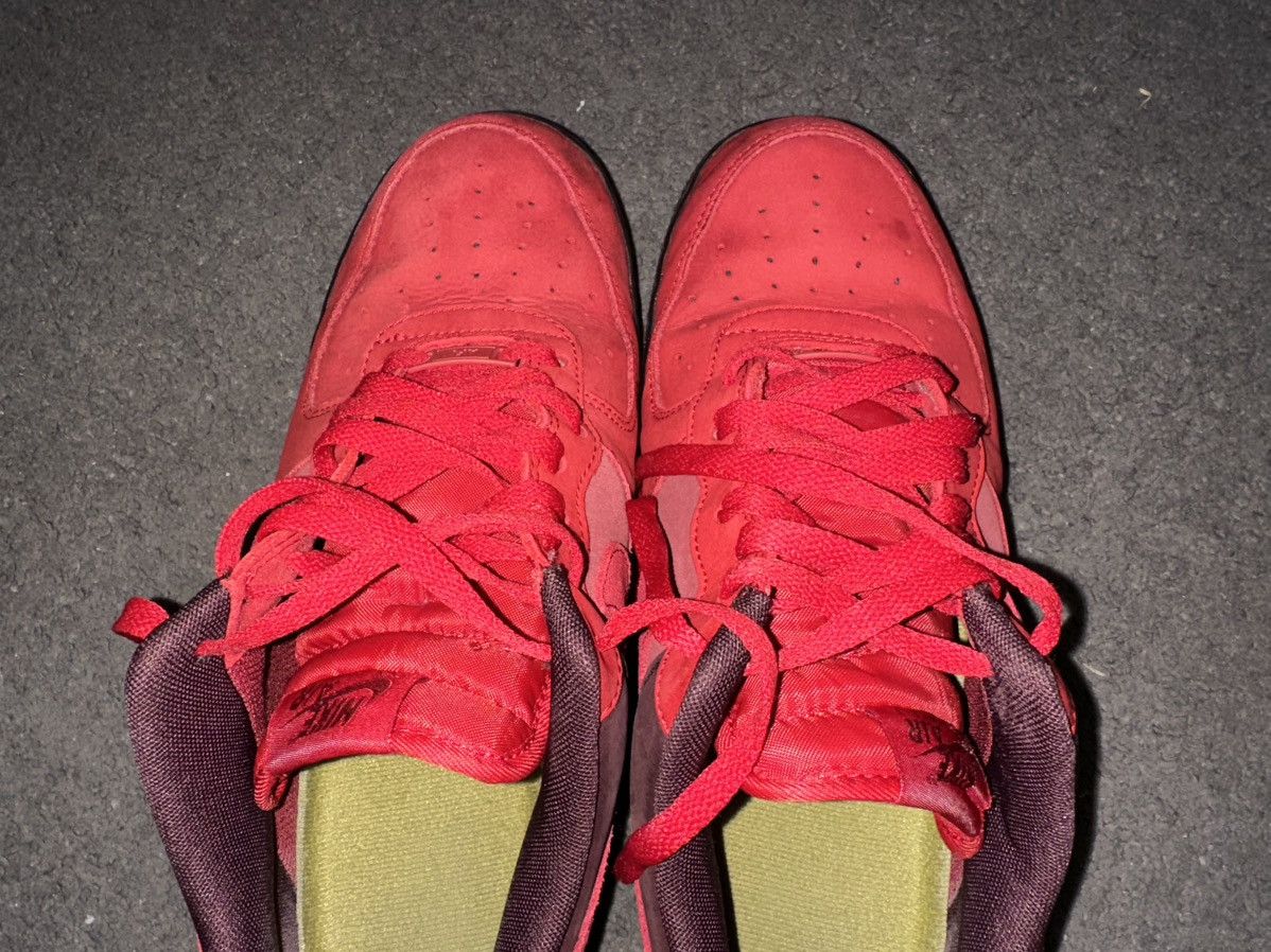 Jordan Brand Air Force 1s, Red/Burgundy Size US 10.5 / EU 43-44 - 1 Thumbnail
